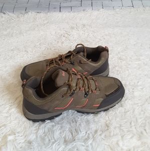 Northside Monroe brown suede low hiking shoes size 10EE